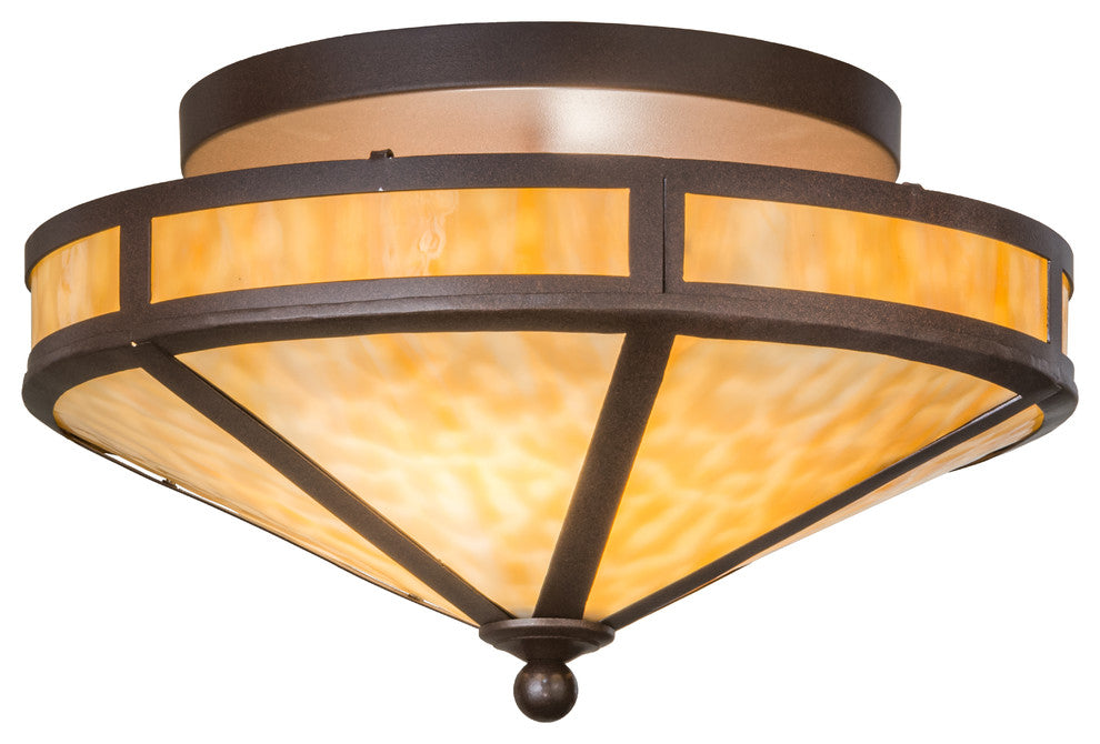 16W Mission Prime Flushmount