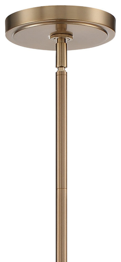 Keenan 4 Light Chandelier, Vibrant Gold