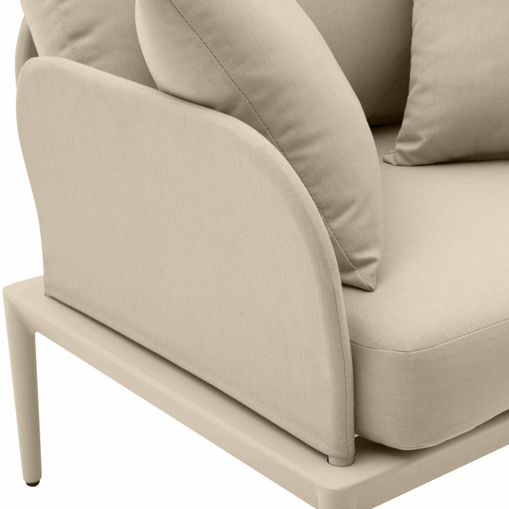 Kapri Outdoor Armchair, Taupe
