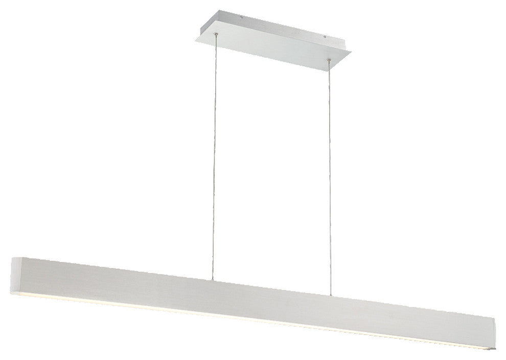 WAC Lighting Volo LED Pendant in Brushed Aluminum
