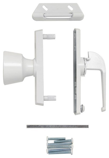 Wright Products™ V670WH Universal Tulip Knob Latch, White Finish