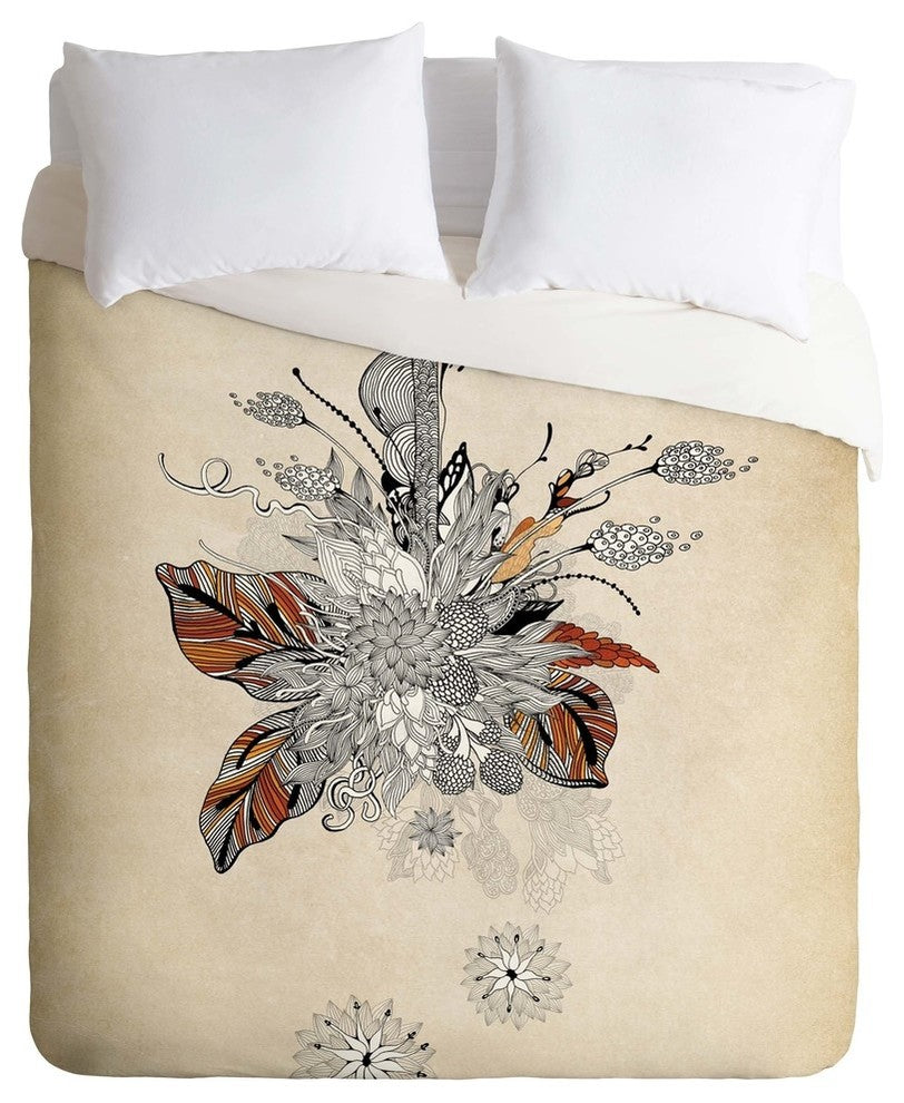 Deny Designs Iveta Abolina Floral 2 Duvet Cover - Lightweight