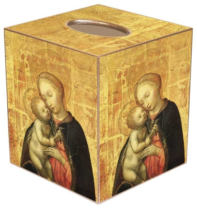 TB103 - Pale Madonna Tissue Box Cover