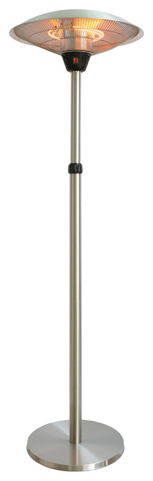 Infrared Electric Outdoor Heater, Freestanding