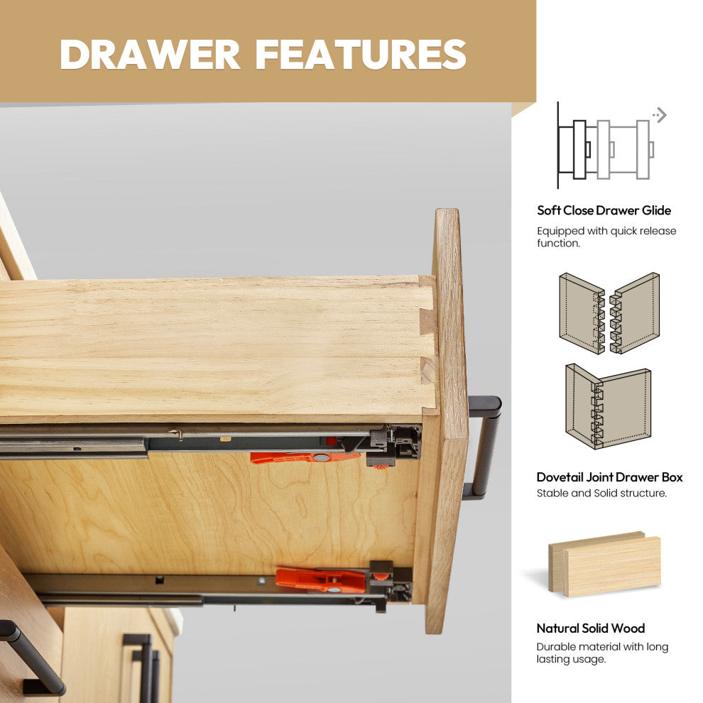 Gara Bath Vanity, Stone Top, Washed Ash Grey, 36", Single Vanity, No Mirror