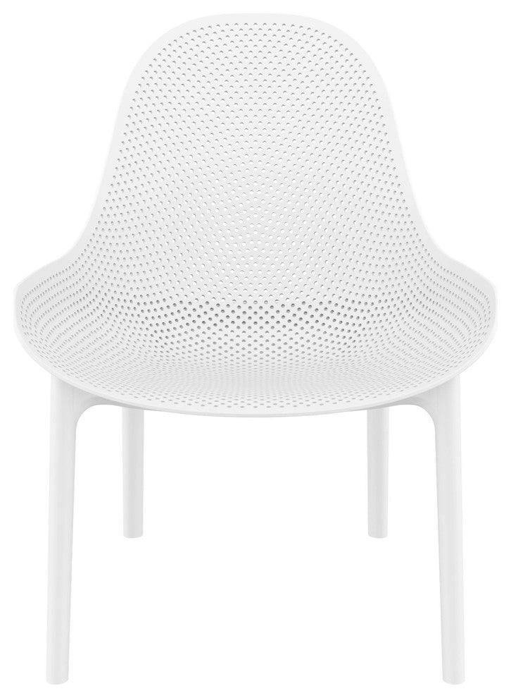 Compamia Sky Lounge Chair, Set of 2, White