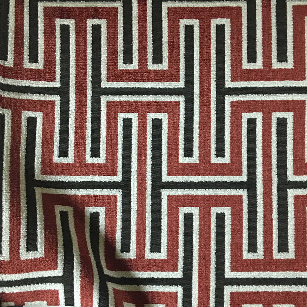 Muriel Cut Velvet Upholstery Fabric, Carrara