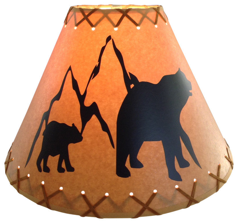 14" Diameter Bear Shade