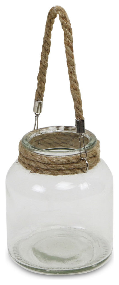 Playa Rope Glass Jar