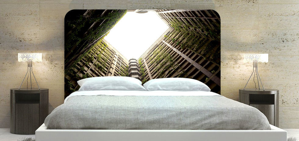 "Green Building" Headboard