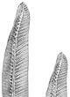 33" Silver Aluminum Tabletop Sculpture