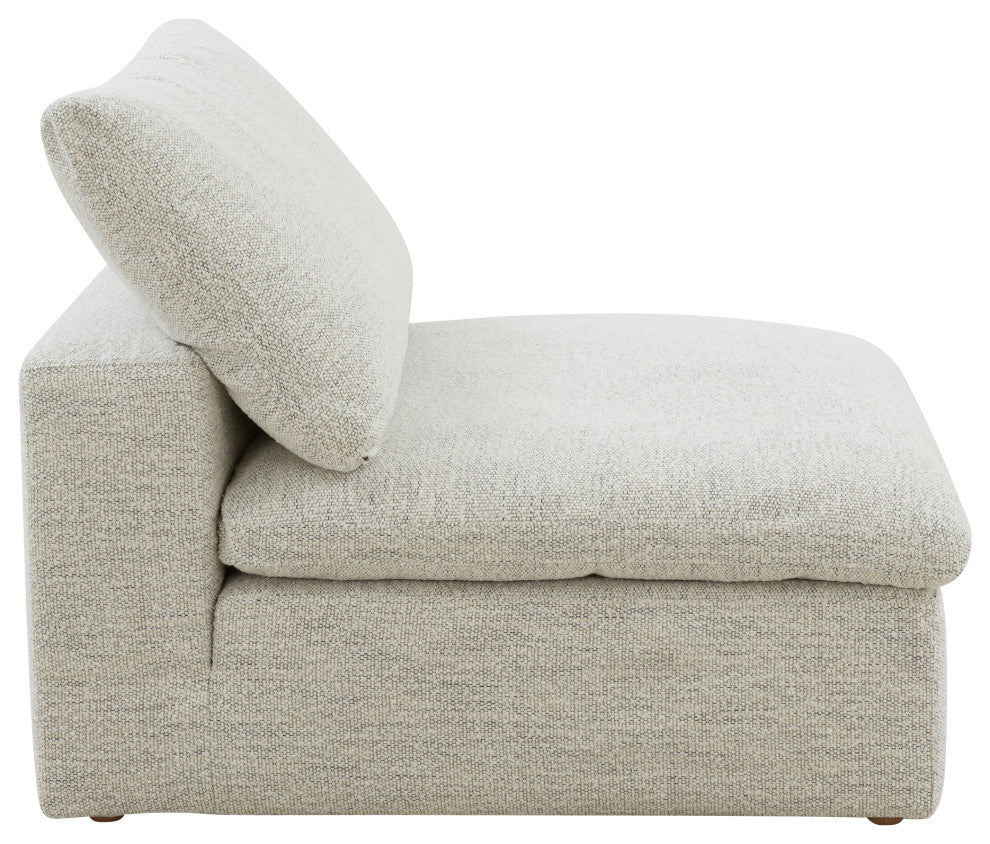 Clay Slipper Chair Neverfear Fabric Coastside Sand