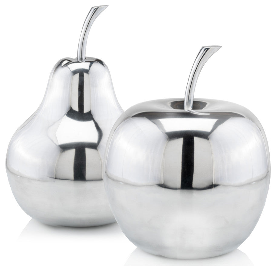 HomeRoots 12" x 12" x 17" Buffed Extra Large Polished Pear