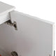 Pellabay Bath Vanity, Fluted Circular Doors Sink Included