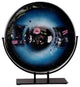 Abstract Outer Space Round Platter, 15"