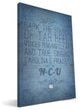 UNC Tar Heels Song Canvas Print, 16"x24"