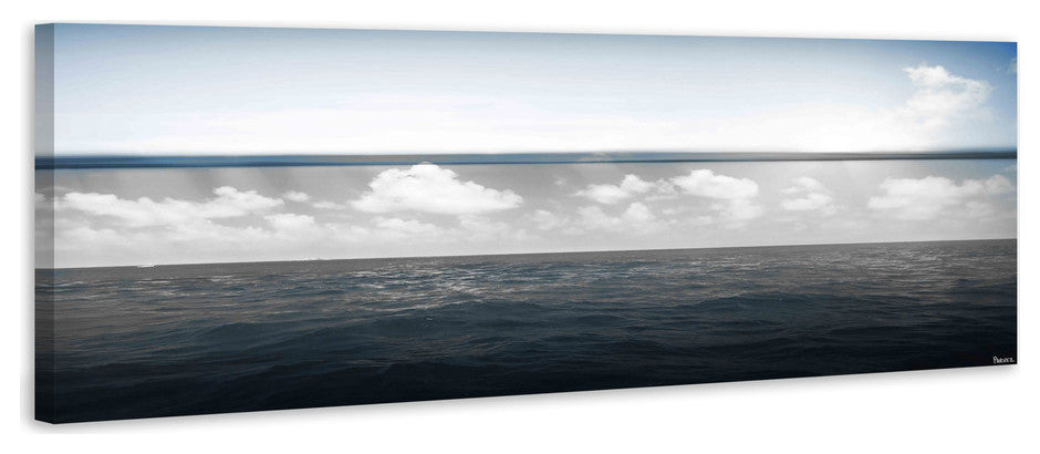 "Fading Clouds" Print on Canvas, 60"x20"