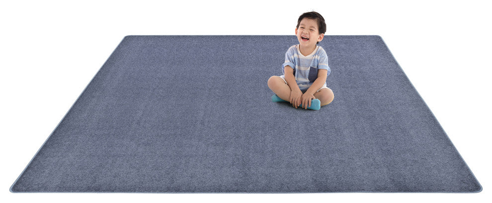 Kid Essentials Rug, Endurance, Glacier Blue, 6'x9'