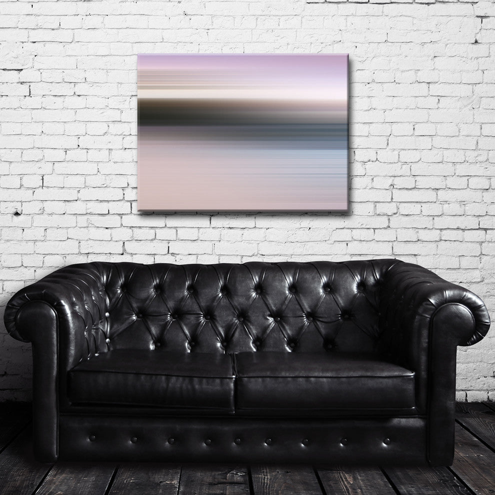 Ready2HangArt 'Blur Stripes XLII' Canvas Wall Art, 12 in. Highx16 in. Wide