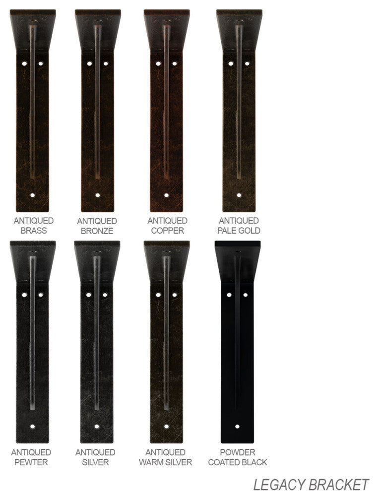 2"W x 24"D x 24"H Legacy Bracket, Steel
