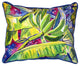 Pair of Betsy Drake Bananas Large Indoor/Outdoor Pillows 16x20