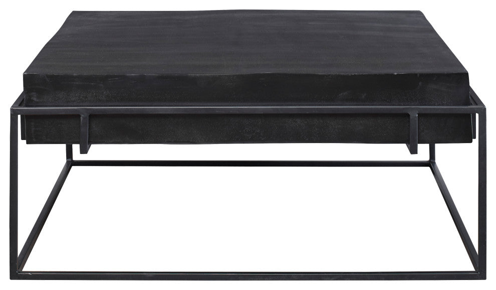 Uttermost Telone Modern Black Coffee Table