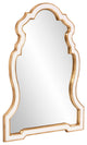 Howard Elliott Cleopatra White Keyhole Mirror