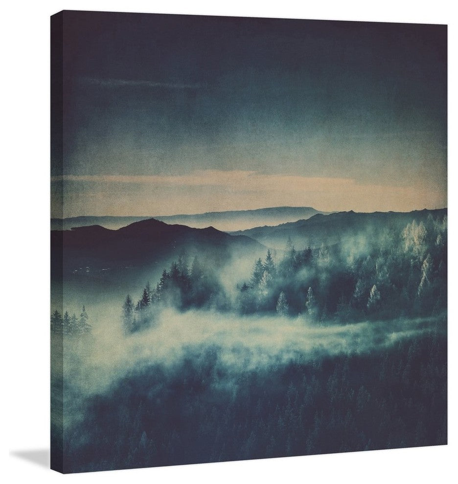 "Morning Fog" Print on Wrapped Canvas by Ingrid Beddoes