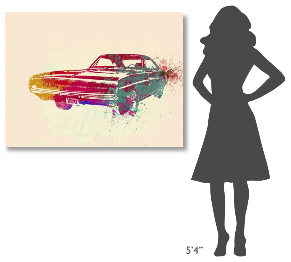 "1967 Dodge Charger 1" Fine Art Print