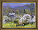 John Joseph Enneking Apple Blossoms Framed Premium Canvas Print, 18"x24"