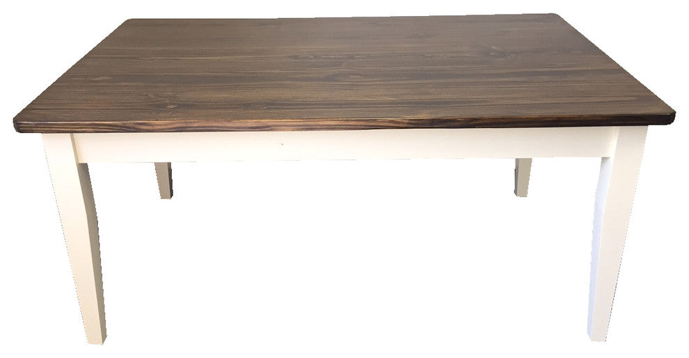 Essex Farmhouse Table With Tapered Legs, 60"