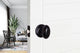 Contemporary Series Arapaho Privacy Knob, Flat Black