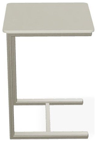 17.5" Square Marine Grade Outdoor End Table, Storm