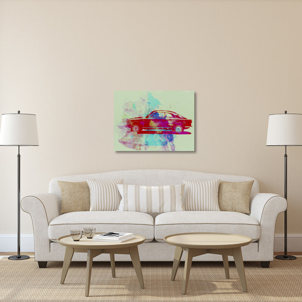 "Alfa Romeo Watercolor 2" Fine Art Print