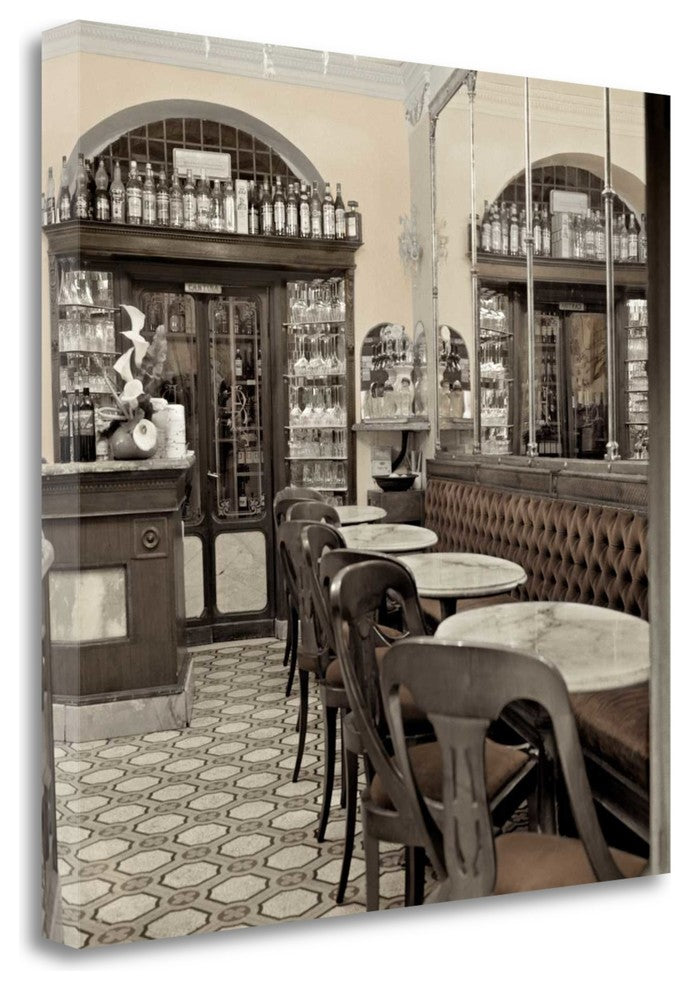 "Tuscan Caffe - 26" By Alan Blaustein, Giclee Print on Gallery Wrap Canvas