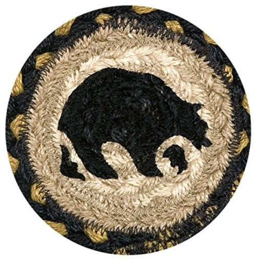 Bear Printed Coaster 5"x5"