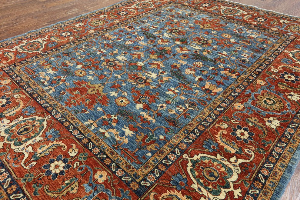 Oriental Fine Serapi Handmade Area Rug 8'x10', MCR624