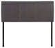 Modway Bedroom Isabella Queen Vinyl Headboard, Brown