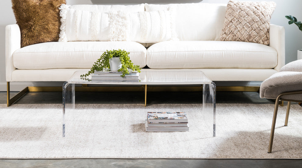 Unique Loom Beige Del Mar Lucille 2' 2 x 3' 0 Area Rug