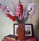 Felix Vallotton Still Life with Gladioli Premium Canvas Print