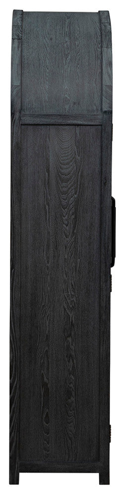 Eloise 83" Tall Storage Cabinet, Black