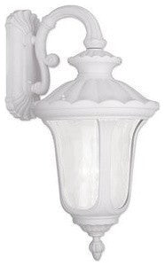 Livex Lighting 3 Light White Outdoor Wall Lantern - 7863-03
