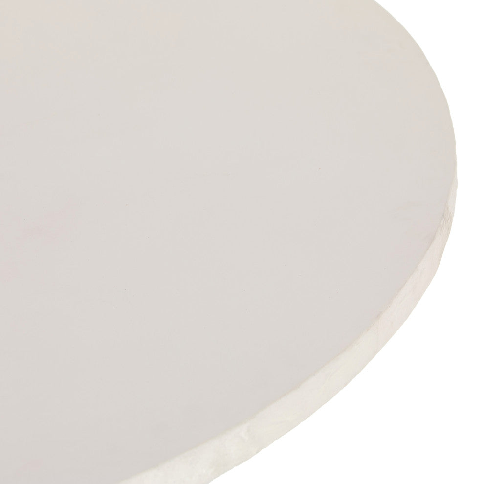 Parra Round Dining Table-Plaster Molded
