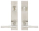 Champagne Lever, Tubular Entry, Single Cylinder, RH, Satin Stainless Steel