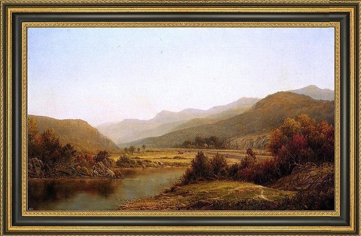 Charles W Knapp Early Autumn Framed Premium Canvas Print, 16"x24"