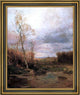 Jervis McEntee Landscape Framed Premium Canvas Print, 20"x25"
