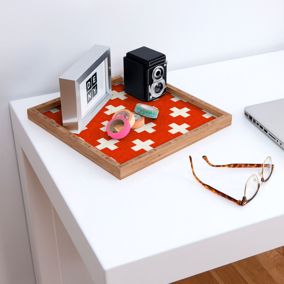Holli Zollinger Vermillion Plus Square Tray