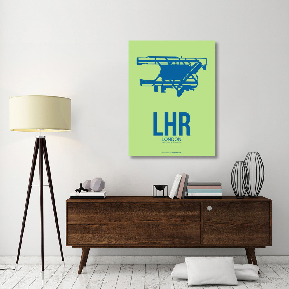 "LHR London Poster 2" Fine Art Print