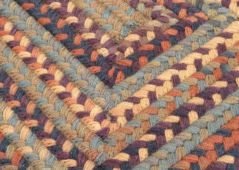Ridgevale Rug, Floral Burst, 14"x17" Swatch Sample