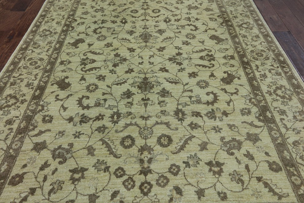 Oushak Style Oriental 6'x9' Peshawar Quality Rug, P2618